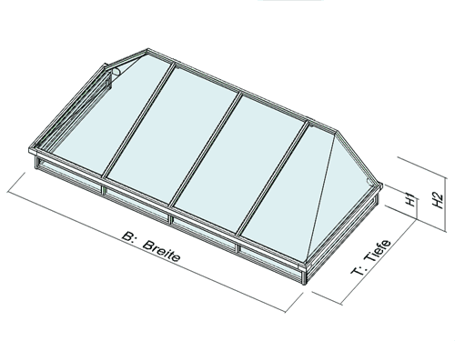 Aluminiumvordach - Amsterdam 2