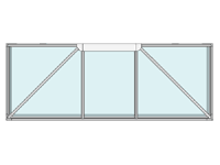 Aluminiumvordach - Leipzig 2